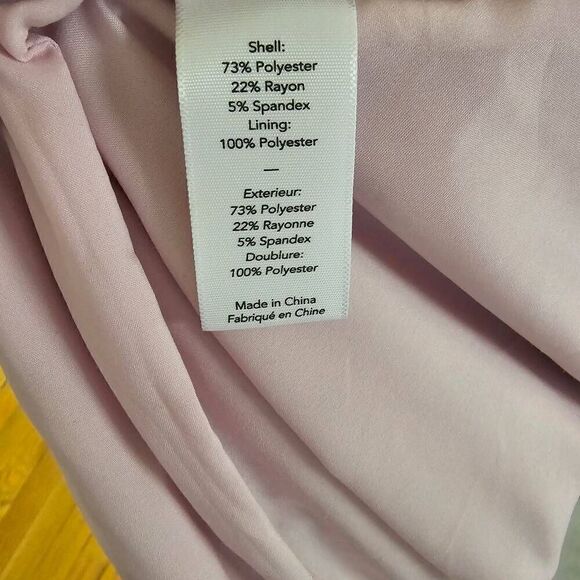 LIKELY Women's Maxi Pink Dress Size 8 Strappy Bridesmaid Cocktail Dress - Picture 8 of 9